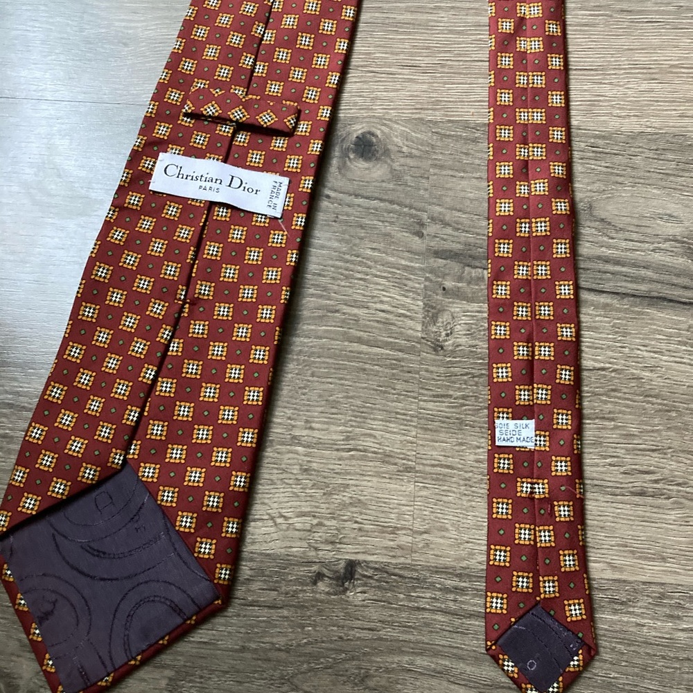 Dior two Vintage tie